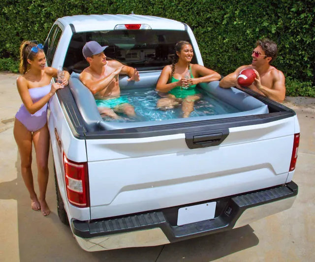 Dive into Fun with the Truck Bed Pool