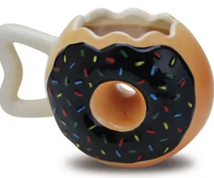 Savor Your Coffee in the Donut Shaped Coffee Mug
