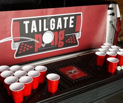 Lightweight Beer Pong Table for Tailgates