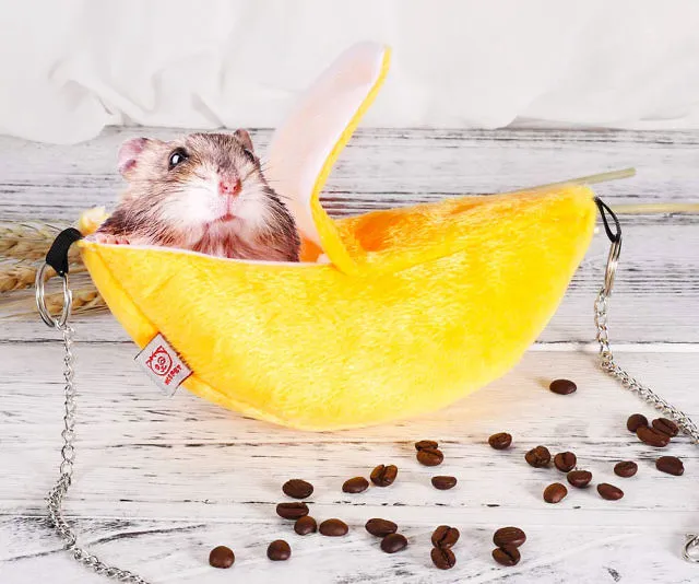 Hamster Cozy Banana Hammock