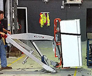 Hand-Powered Forklift