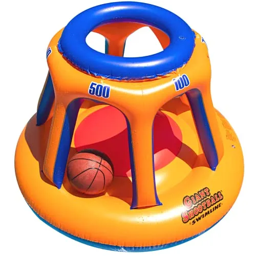 Giant Inflatable Pool Basketball Hoop