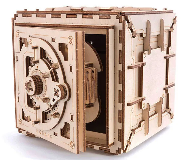 Build Your Own 3D Wooden Safe