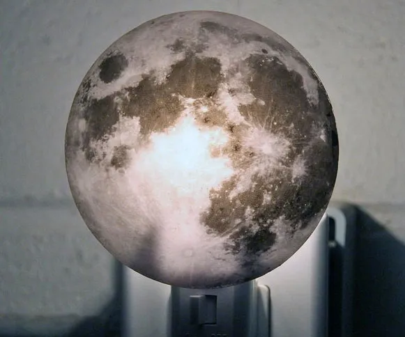 Create a Lunar Oasis with the 3D Moon Night Light
