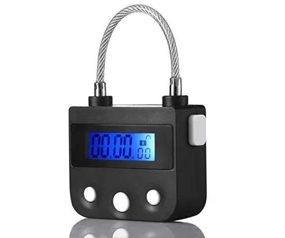 99 Hour Timer Lock with LCD Display