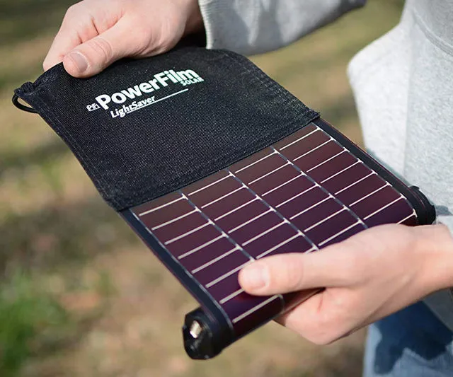 LightSaver Roll-Up Solar Charger