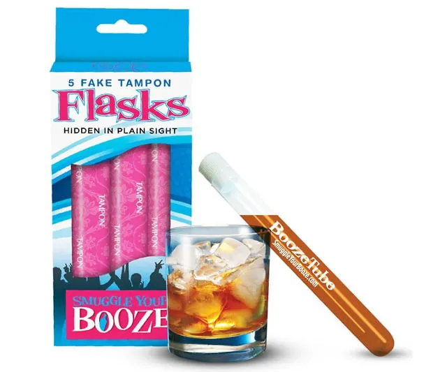 Party Secretly with Tampon Flasks