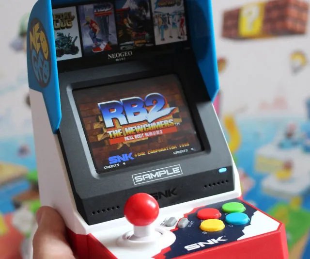 Step Back in Time with NeoGeo Mini Retro Arcade