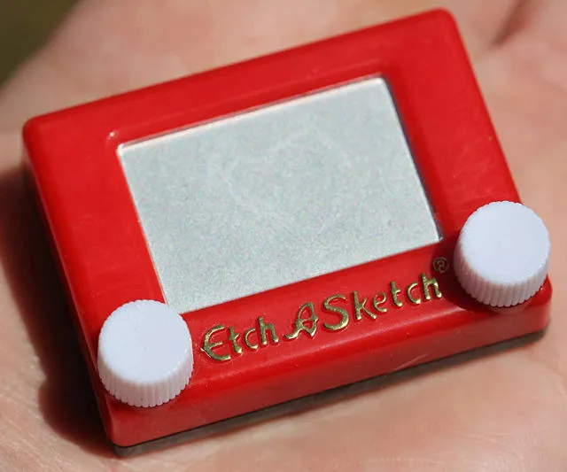 The World's Smallest Etch A Sketch