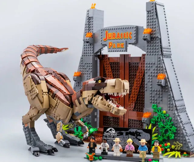 Jurassic Park T-Rex LEGO Set