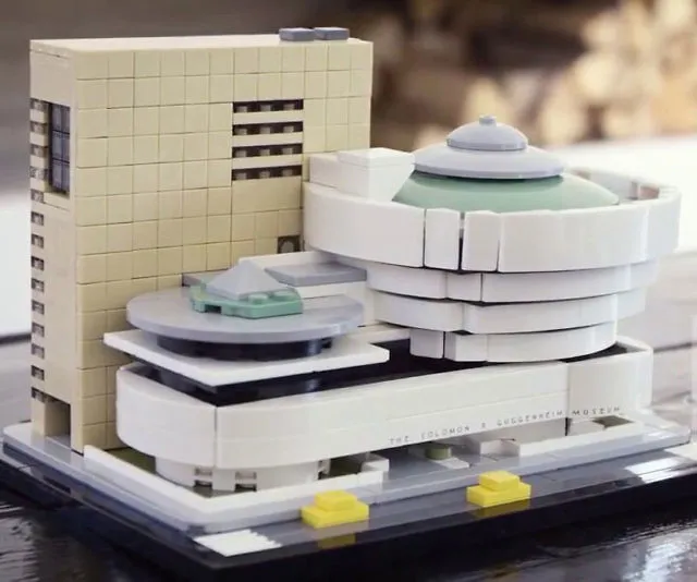 Guggenheim Museum LEGO Set