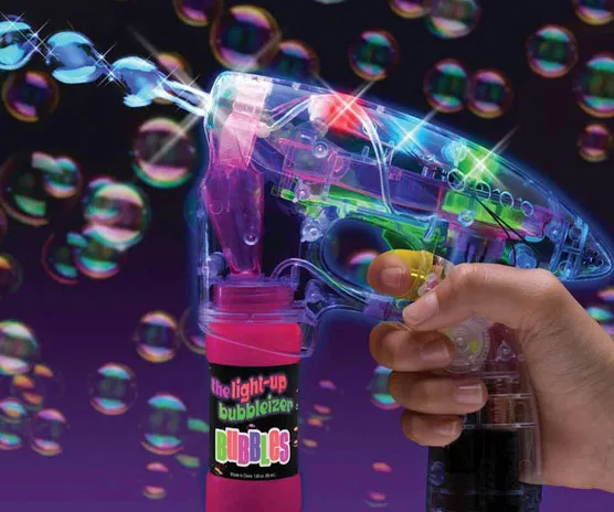 Light-Up Fun with the UV Light Bubble Gun