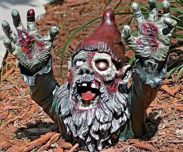 Spooky Zombie Gnomes