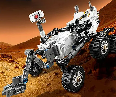 Explore Mars with LEGO: Curiosity Rover Adventure