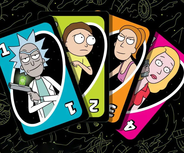 Rick and Morty UNO Card Game