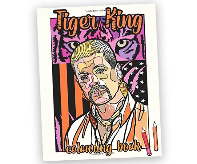 The Tiger King Coloring Book