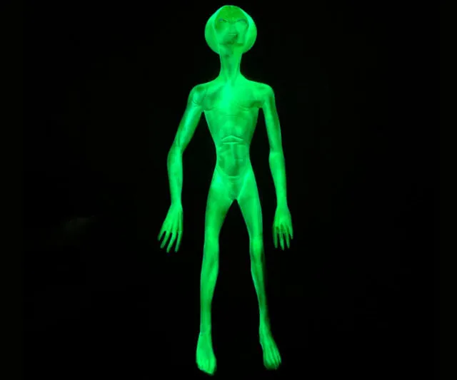 Life-Size Area 51 Alien Statue