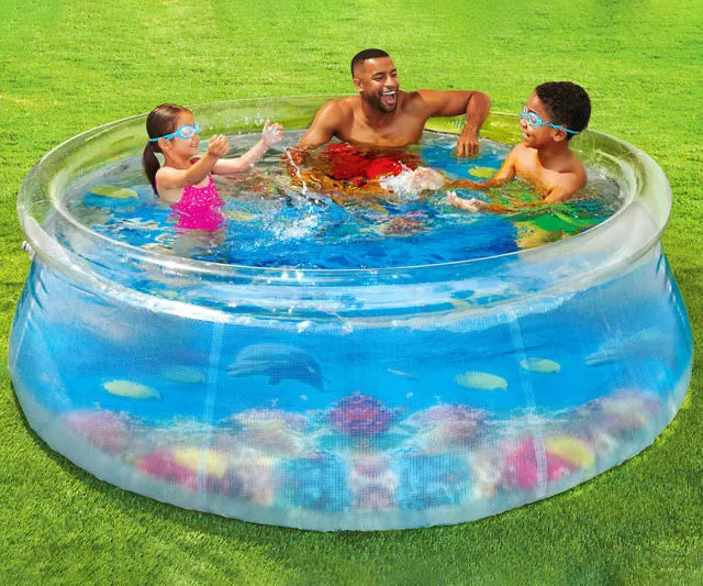 Transparent Inflatable Pool