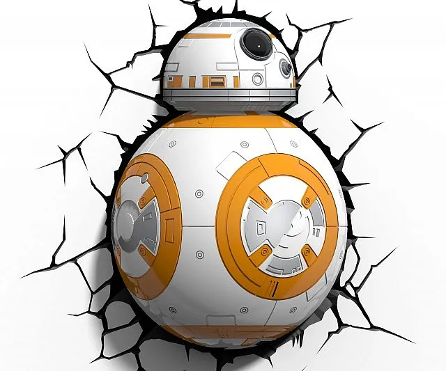 Bring the Force to the Dark with BB-8 3D Night Light