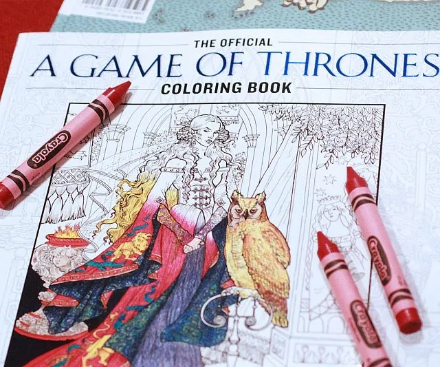 Explore the World of Westeros with Game of Thrones Coloring Book