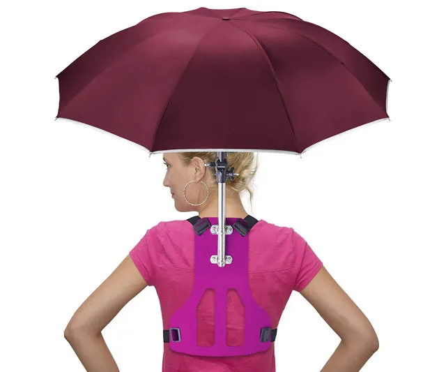 Primo Supply Wearable Hands-Free Umbrella