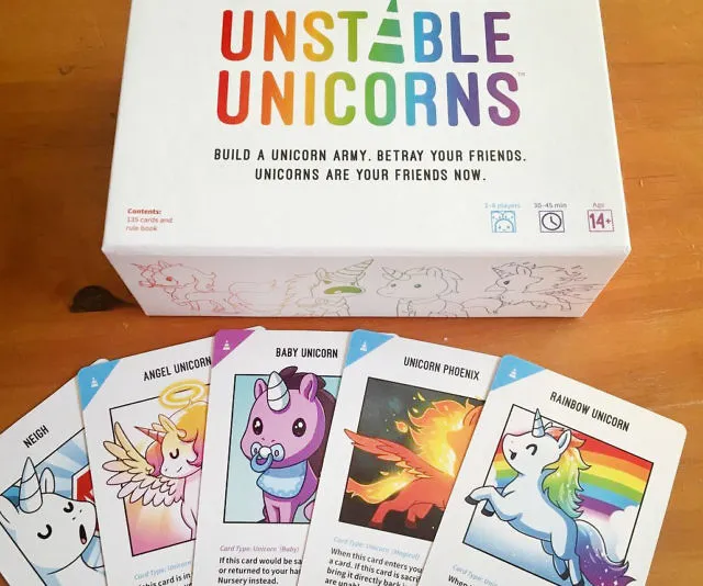 Unstable Unicorns Card Game