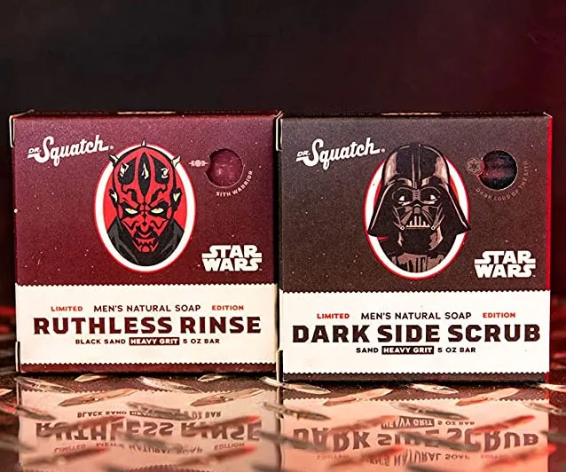 Meet The Force of Cleanliness: Dr. Squatch Star Wars Soap