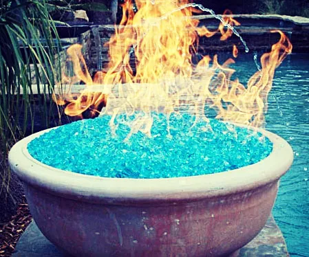 Turn Your Fire into Magic with Reflective Fire Glass