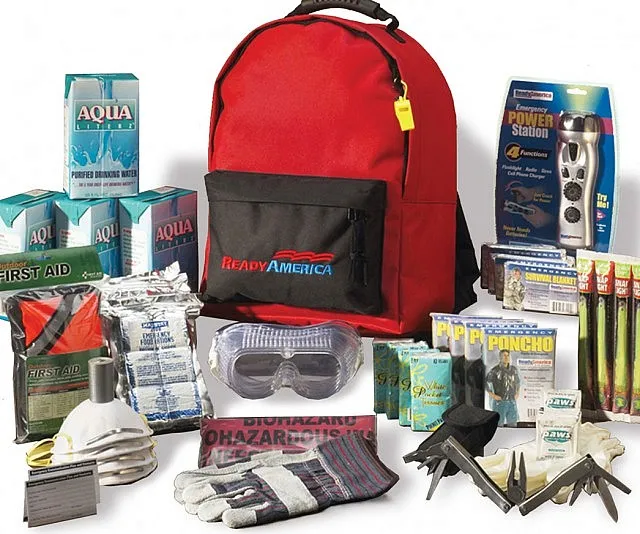 Ready America Emergency Kit Backpack