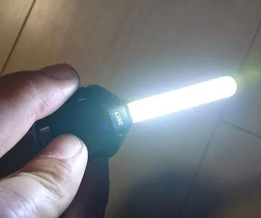 Key Shaped Portable Flashlight