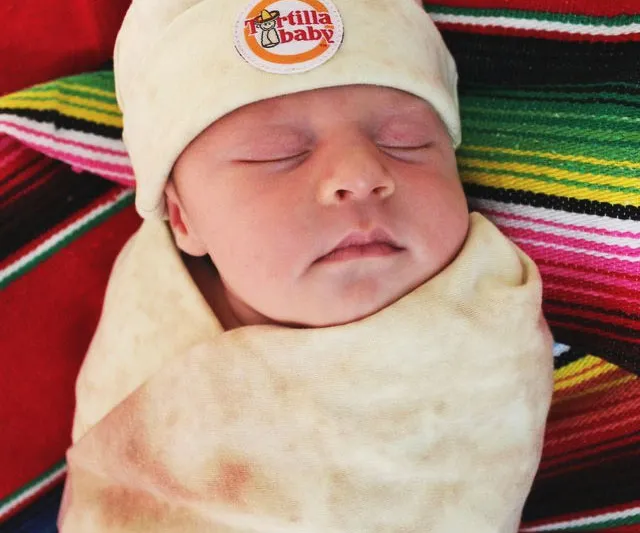 Tortilla Baby Swaddle Blanket