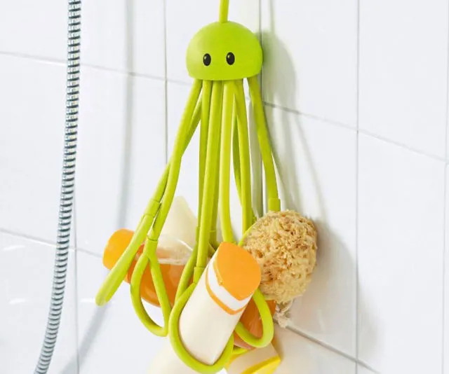 Organized with the Fun Octopus Shower Caddy