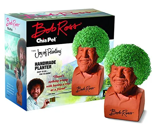 Grow Your Own Bob Ross with Chia Pet