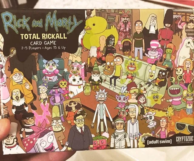 Rick and Morty Total Rickall Card Game