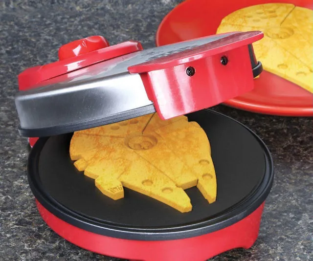 Millennium Falcon Waffles