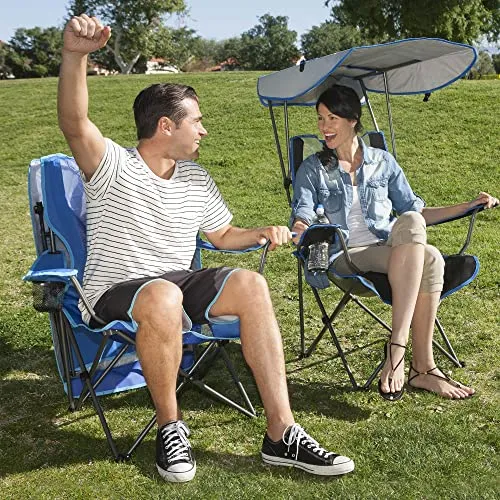 Foldable Canopy Lawn Chair