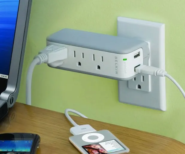 Belkin USB Recharger and Surge Protector