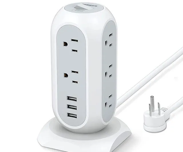 Tower Power Outlet Strip