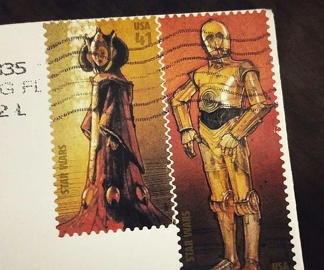 Get Your Star Wars Collectible Stamps Today