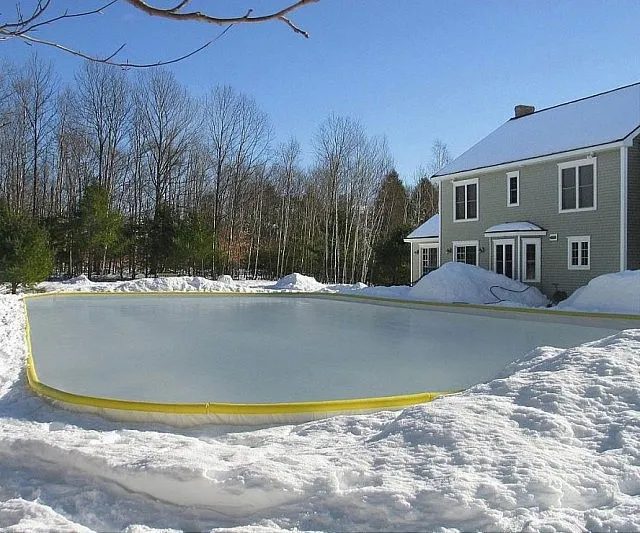 Winter Wonderland Fun with the Backyard Ice Rink Kit