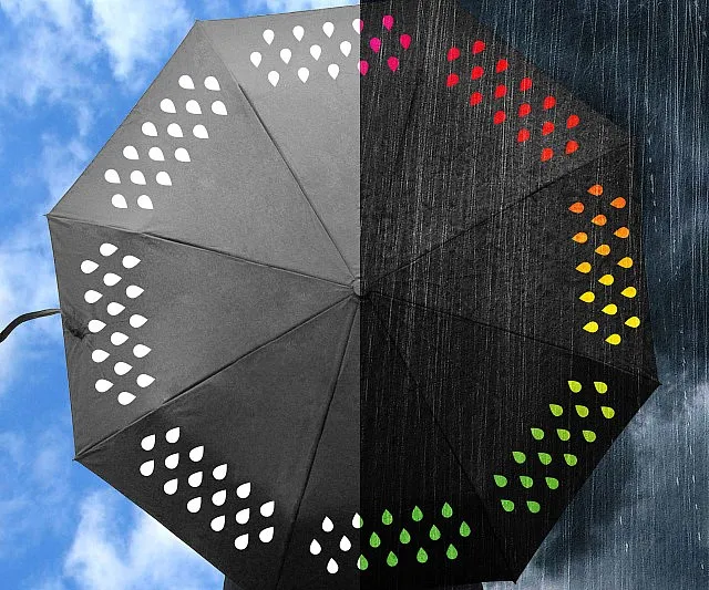 Color Changing Umbrella