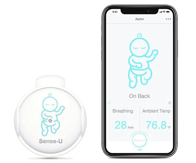 Peace of Mind with Sense-U Baby Breathing Monitor