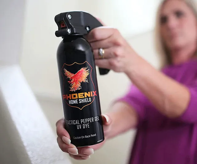 Phoenix Home Shield Tactical Pepper Gel & UV Dye Spray