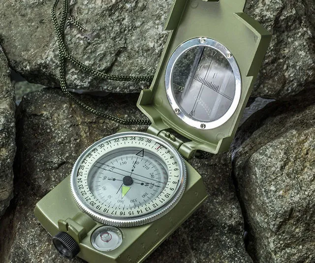 Military Grade Sighting Compass