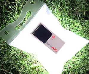 Brilliantly Portable: Solar Powered Inflatable Light