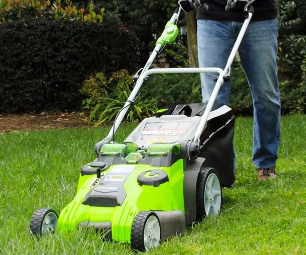 Eco-Friendly Battery Powered Lawn Mower