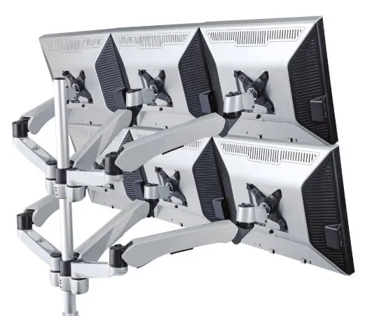 Cotytech Six Monitor Desk Mount