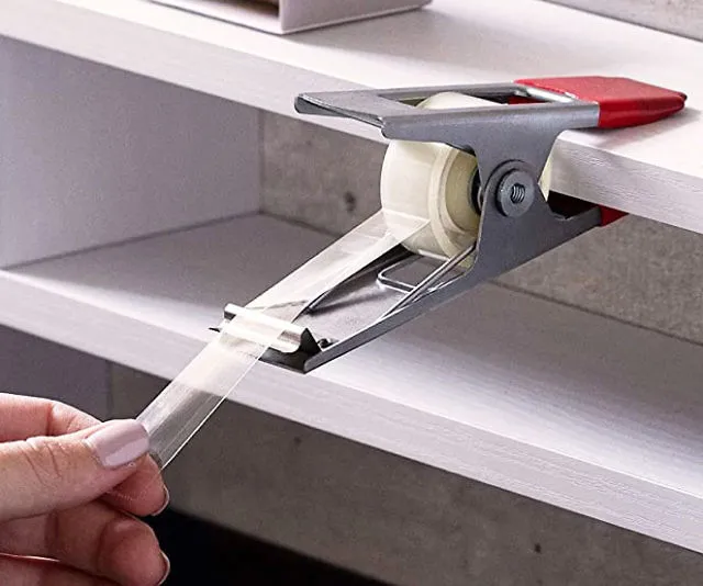 ClampTape Clothespin-Shaped Tape Dispenser