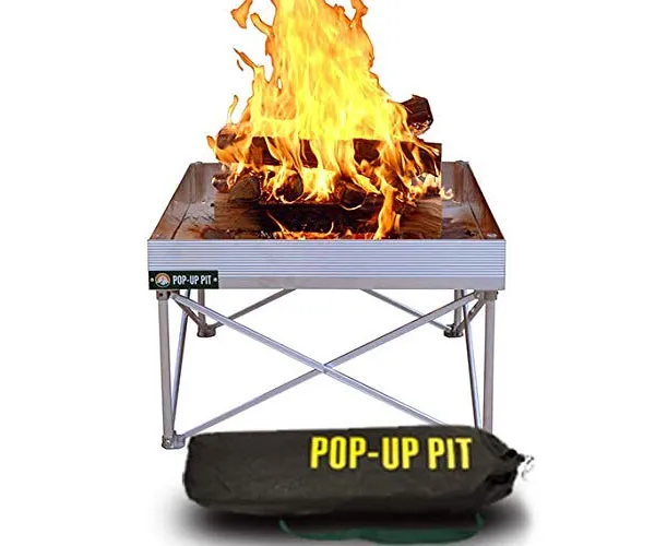 Ultra Portable Pop-Up Fire Pit