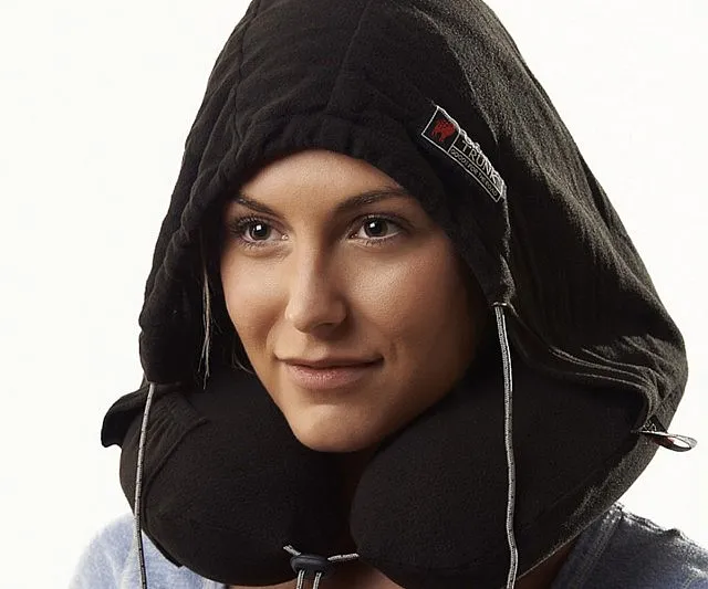 Travel in Comfort with the Hooded Neck Pillow